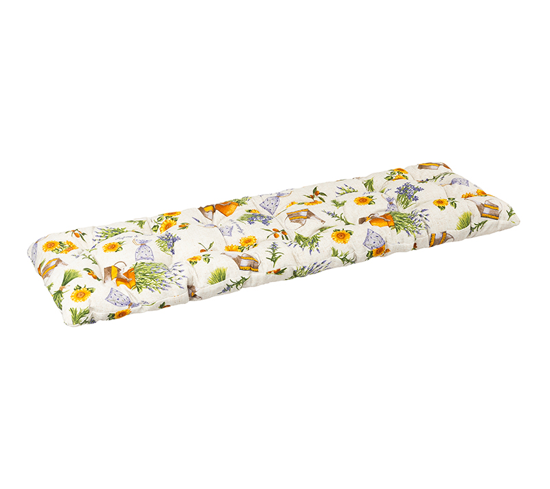 Sedák na lavici prošívaný 561 LEVANDULE - 150 x 40 x 6 cm