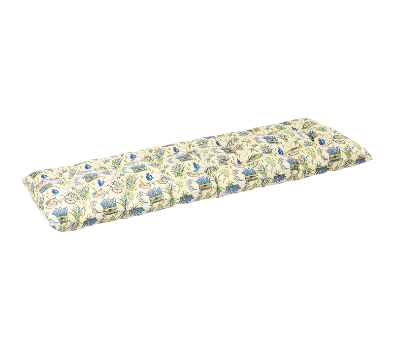 Sedák na lavici prošívaný 816 LEVANDULE - 150 x 40 x 6 cm