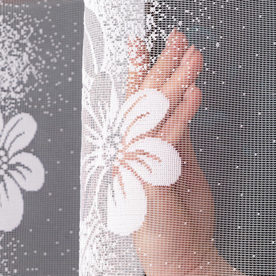 Žakárová kusová záclona ALŽBĚTA - výška 110cm, šíře 450cm