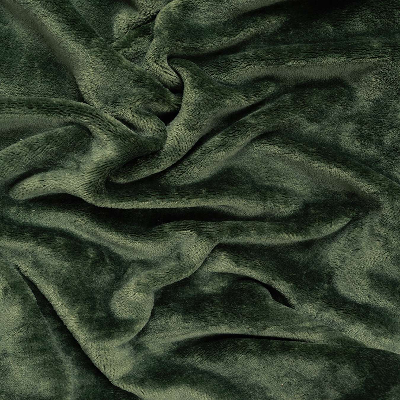 Deka mikroflanel SLEEP WELL 150x200 - lesní zelená