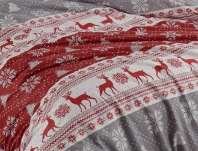 Vánoční povlečení bavlna GRETA - 240x200 + 2ks 70x90