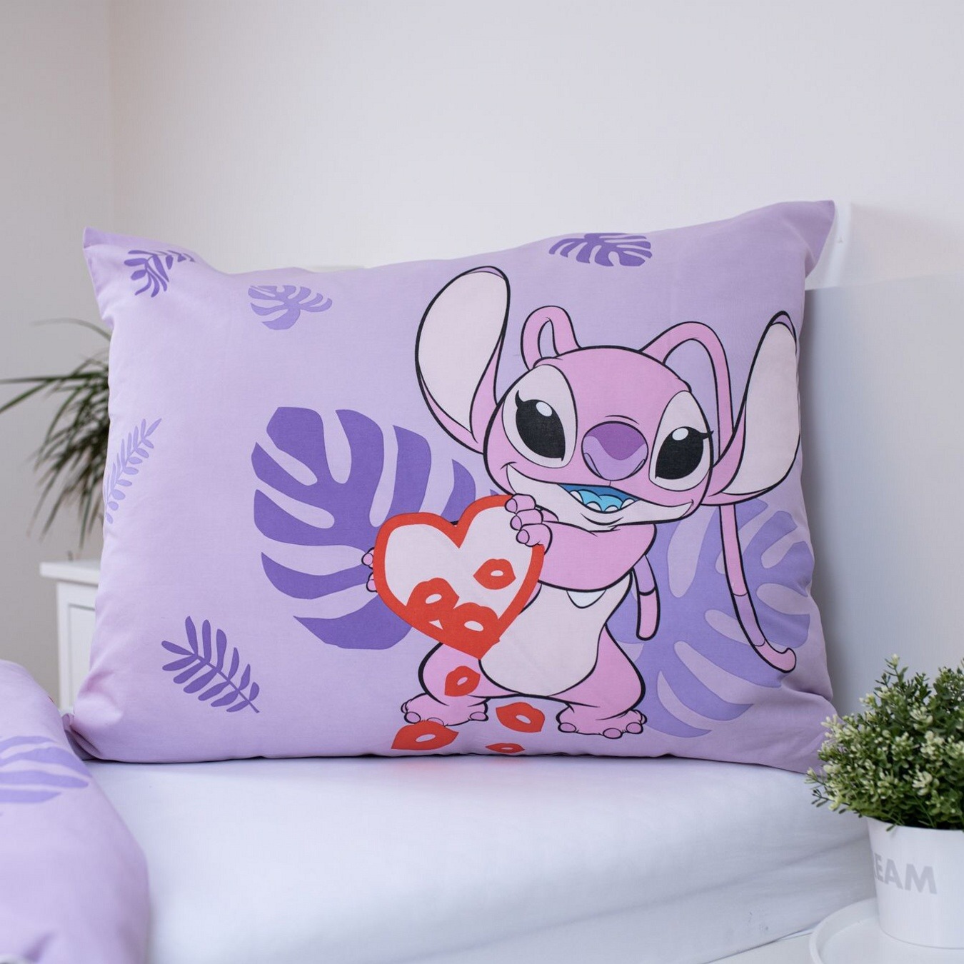 Povlečení Lilo a Stitch Kiss 140x200, 70x90 cm