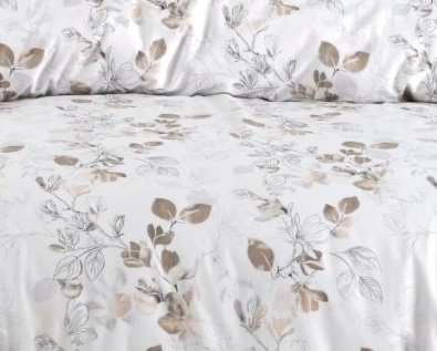 Flanelové povlečení ADALIA NATUR - 200/200 + 2ks 70/90