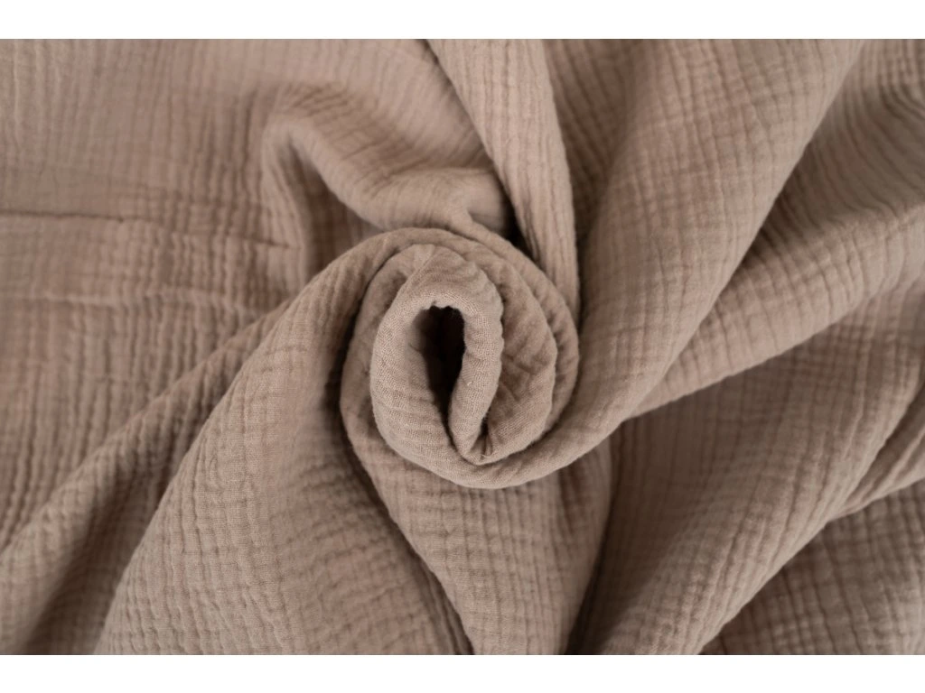 Mušelínový povlak kanýr NUGÁT - 40x40 cm