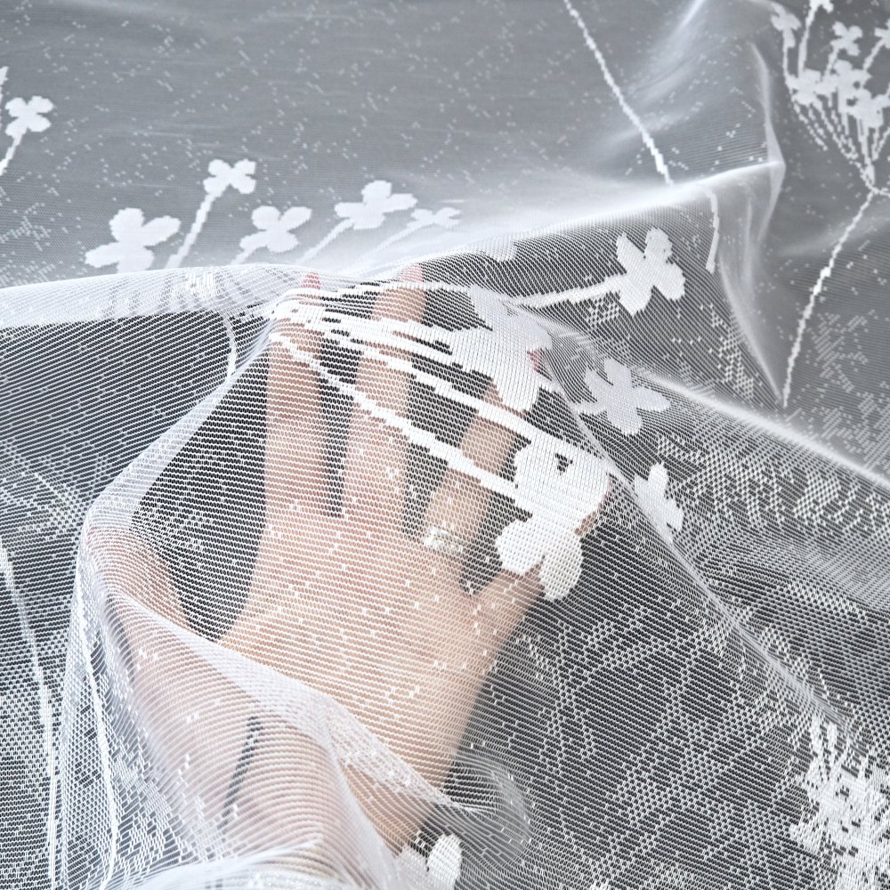 Metrážová záclona žakár DARINA - výška 247cm