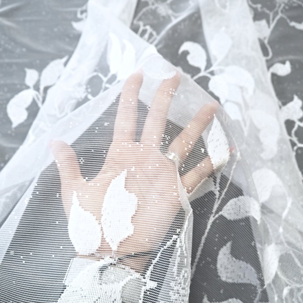 Žakárová kusová záclona ROMANA