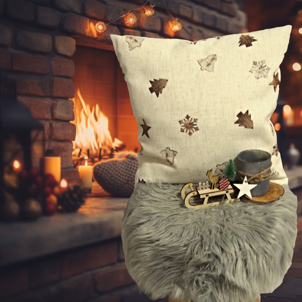 Vánoční povlak na polštářek LINO 40x40 cm