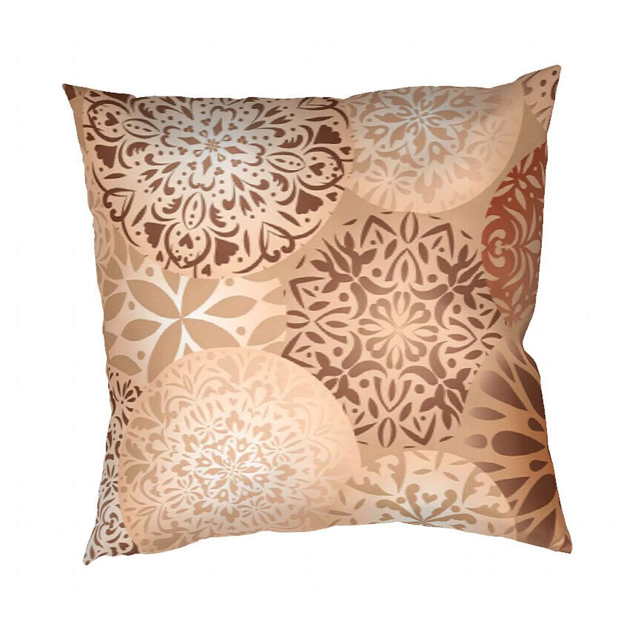 Povlak bavlna MANDALA béžová