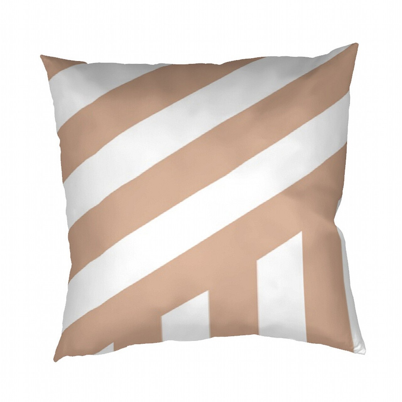 Povlak bavlna ZEBRA  světle hnědá 50x70 cm