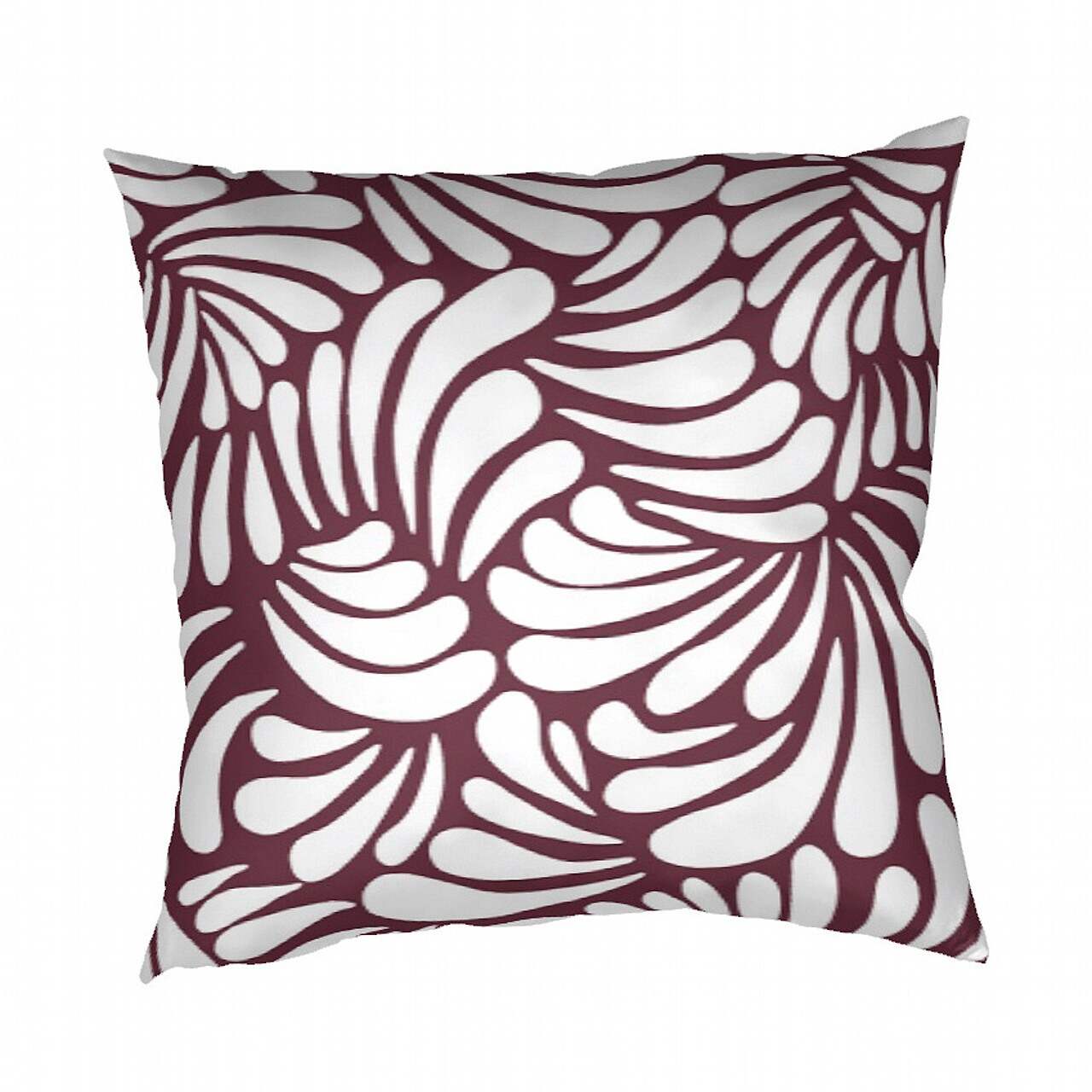 Povlak bavlna ILUZE bordó 40x50 cm