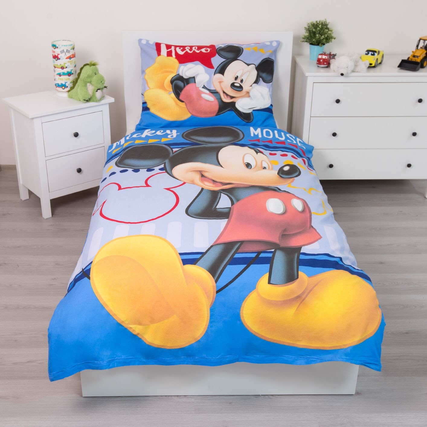 Povlečení Mickey 004 Hello 140x200, 70x90 cm