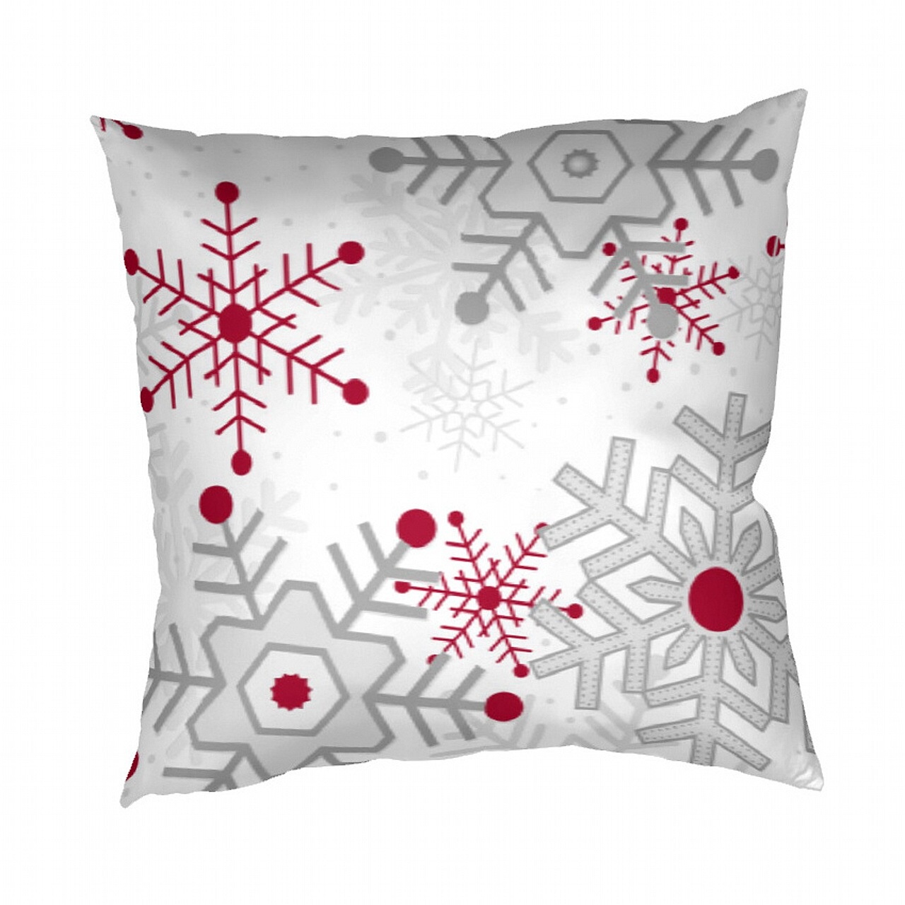 Povlak flanel VLOČKY šedé 40x40 cm