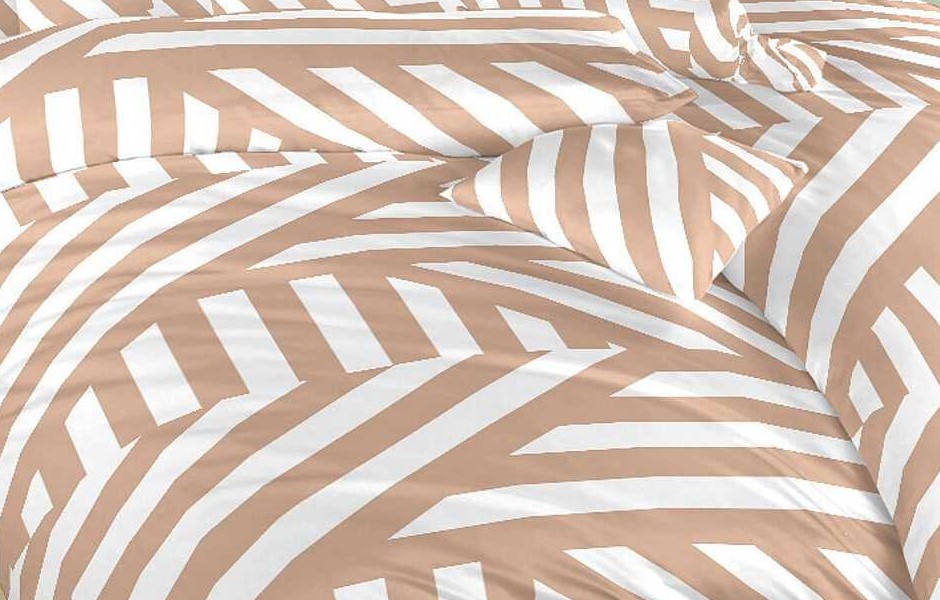 Metráž bavlna ZEBRA světle hnědá