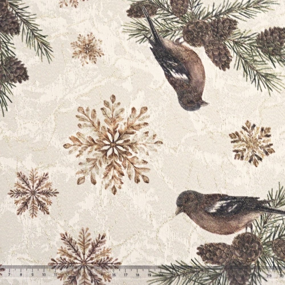 Vánoční běhoun v metráži PTÁČCI