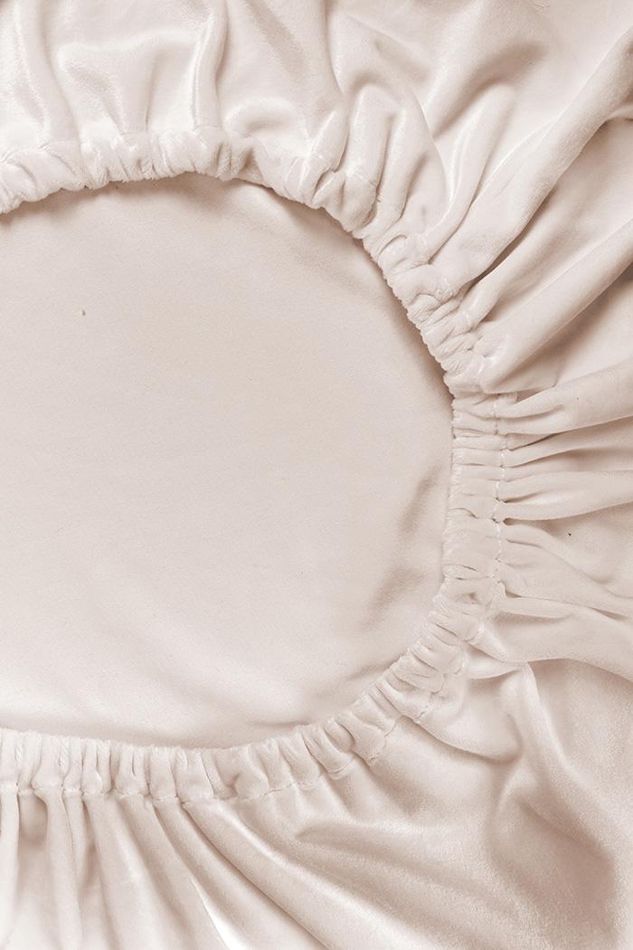 Prostěradlo mikroflanel MANDLOVÁ - 180x200 cm