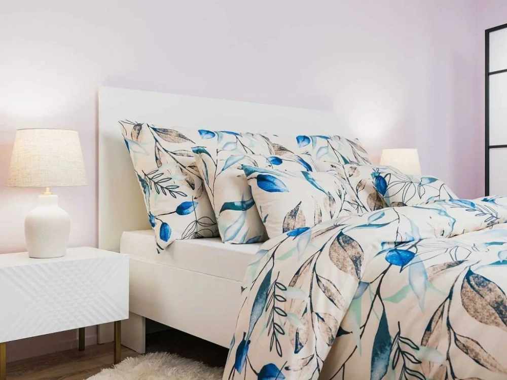 Povlečení krep MILAYA banán 140x240 + 70x90 cm