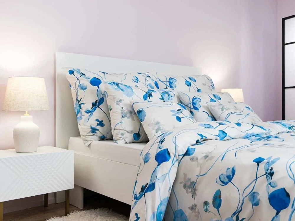 Povlak krep Bloom elegance banán 50x70 cm