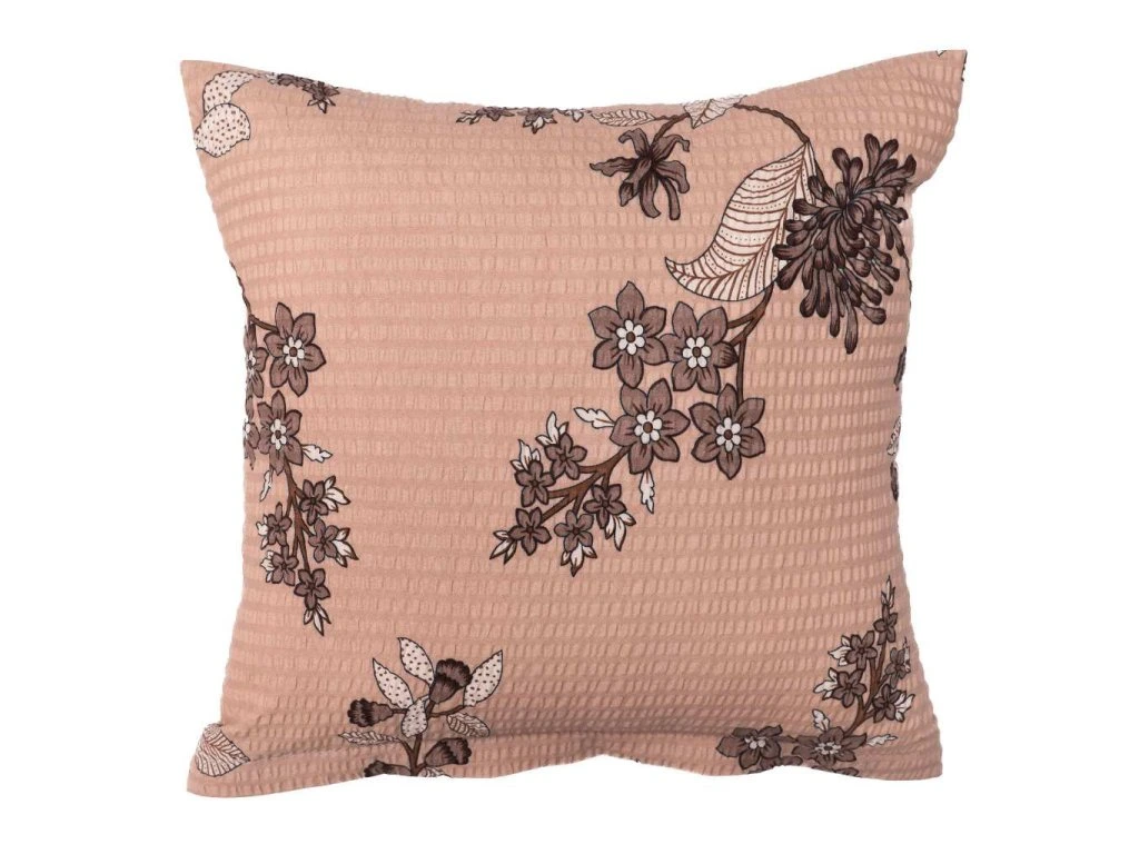 Povlak krep KLAUDIE světle hnědá 50x70 cm