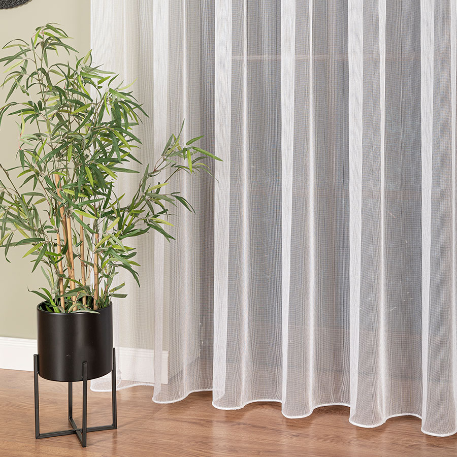 Kusová záclona Miranda s olůvkem