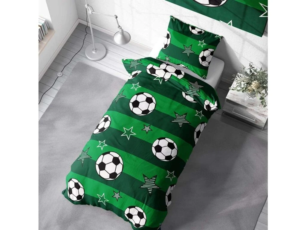Povlečení bavlna FOTBAL - 140x200, 70x90 cm
