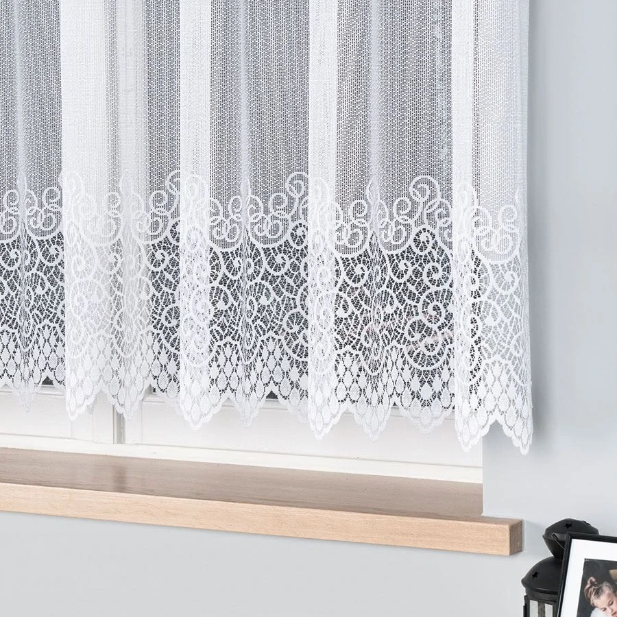 Žakárová záclona metráž JULIE, výška 130 cm