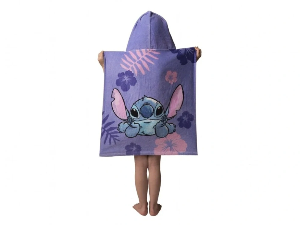 Pončo Lilo a Stitch 50x115 cm