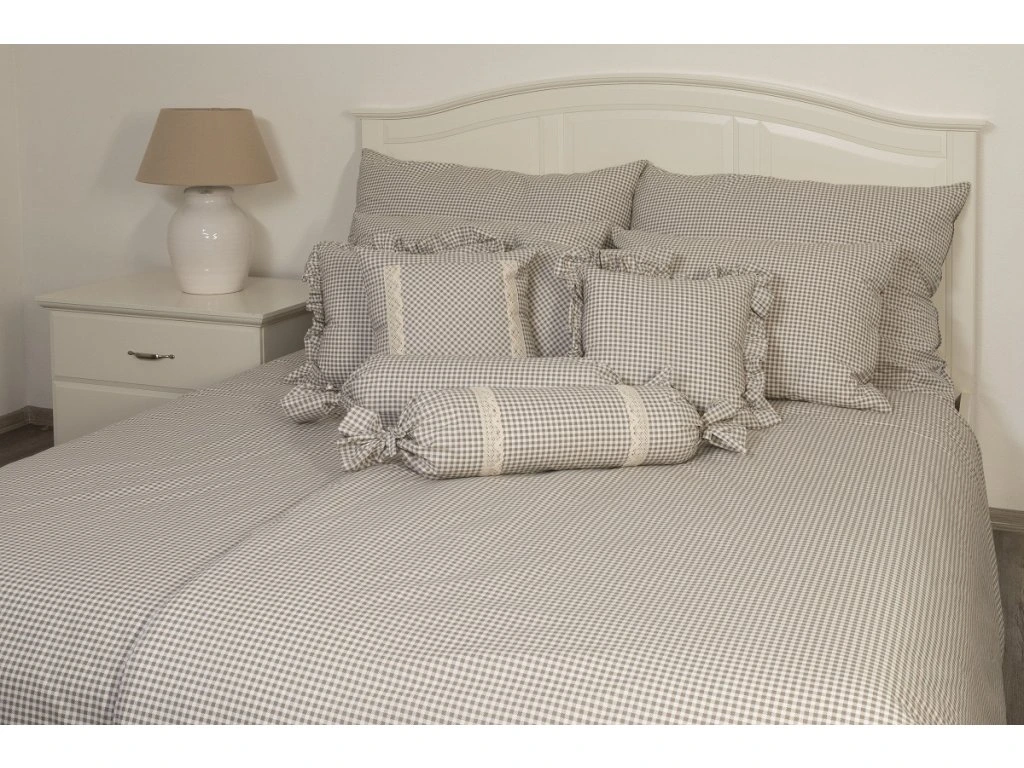 Bavlněné povlečení PEPITO KOSTIČKA 240x220, 2ks 70x90 cm