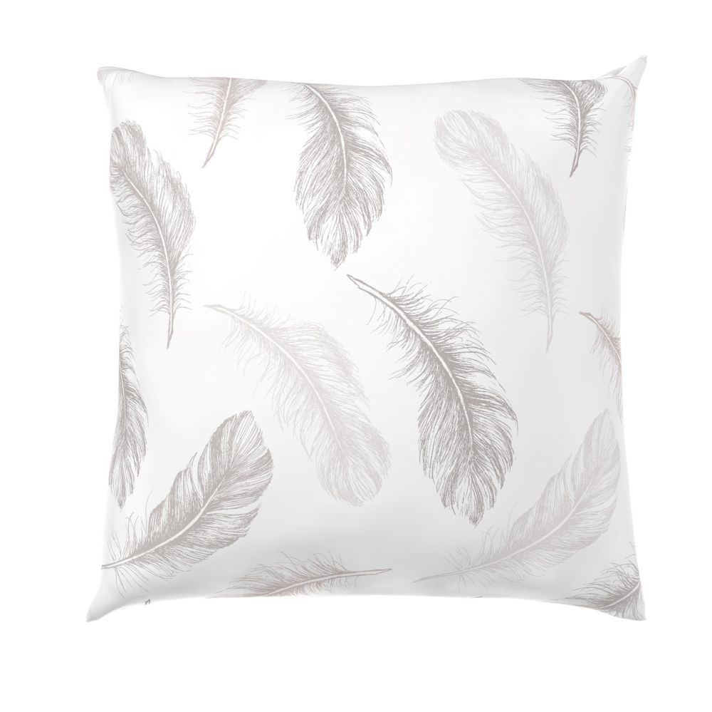 Bavlněný povlak NORDIC COLLECTION SHELBY bílé 50x50 cm