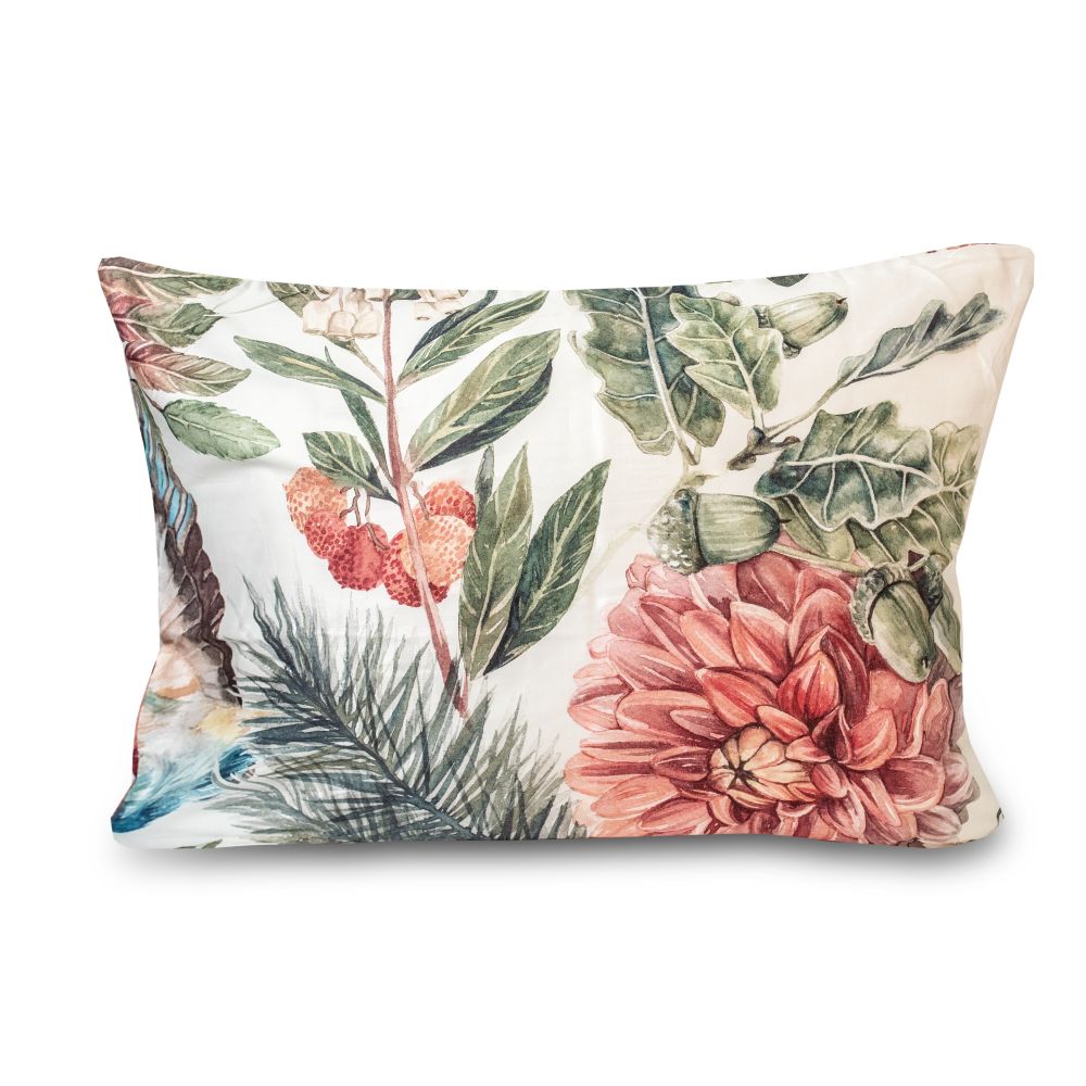 Saténový povlak set 2ks 40x40 KOLIBŘÍK