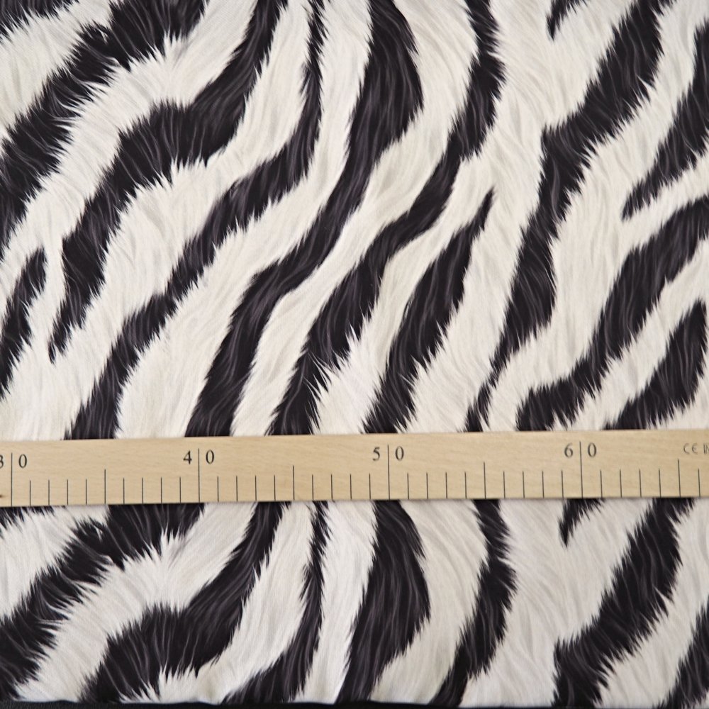 Dekorační látka SOFT 25384-101 ZEBRA