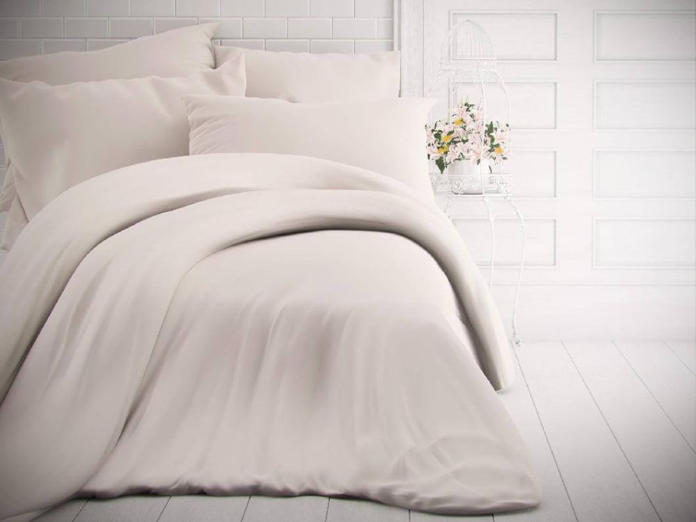 Bavlněné povlečení BÍLÉ 200x200, 2ks 70x90 cm