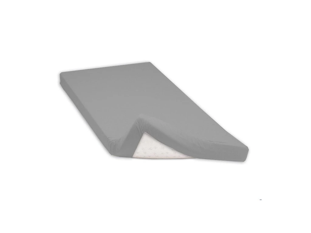 Bavlněné napínací prostěradlo ANTRACITOVÉ 200x200 cm