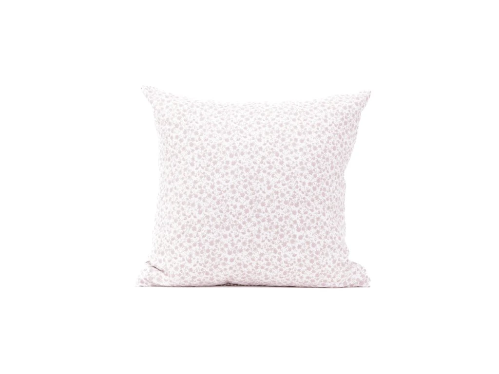 Bavlněné povlaky KYTIČKA pudrová / béžový proužek