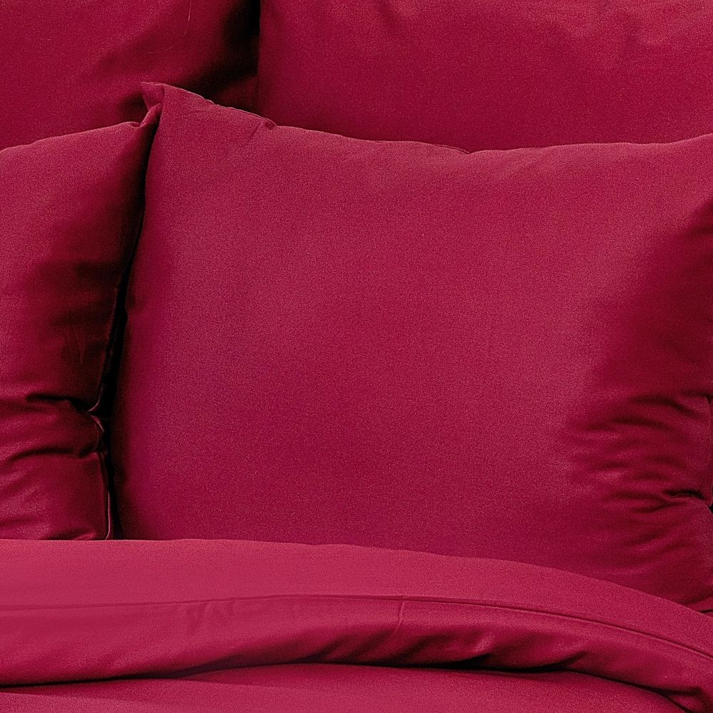 Saténový povlak LUXURY COLLECTION vínový 40x40 cm