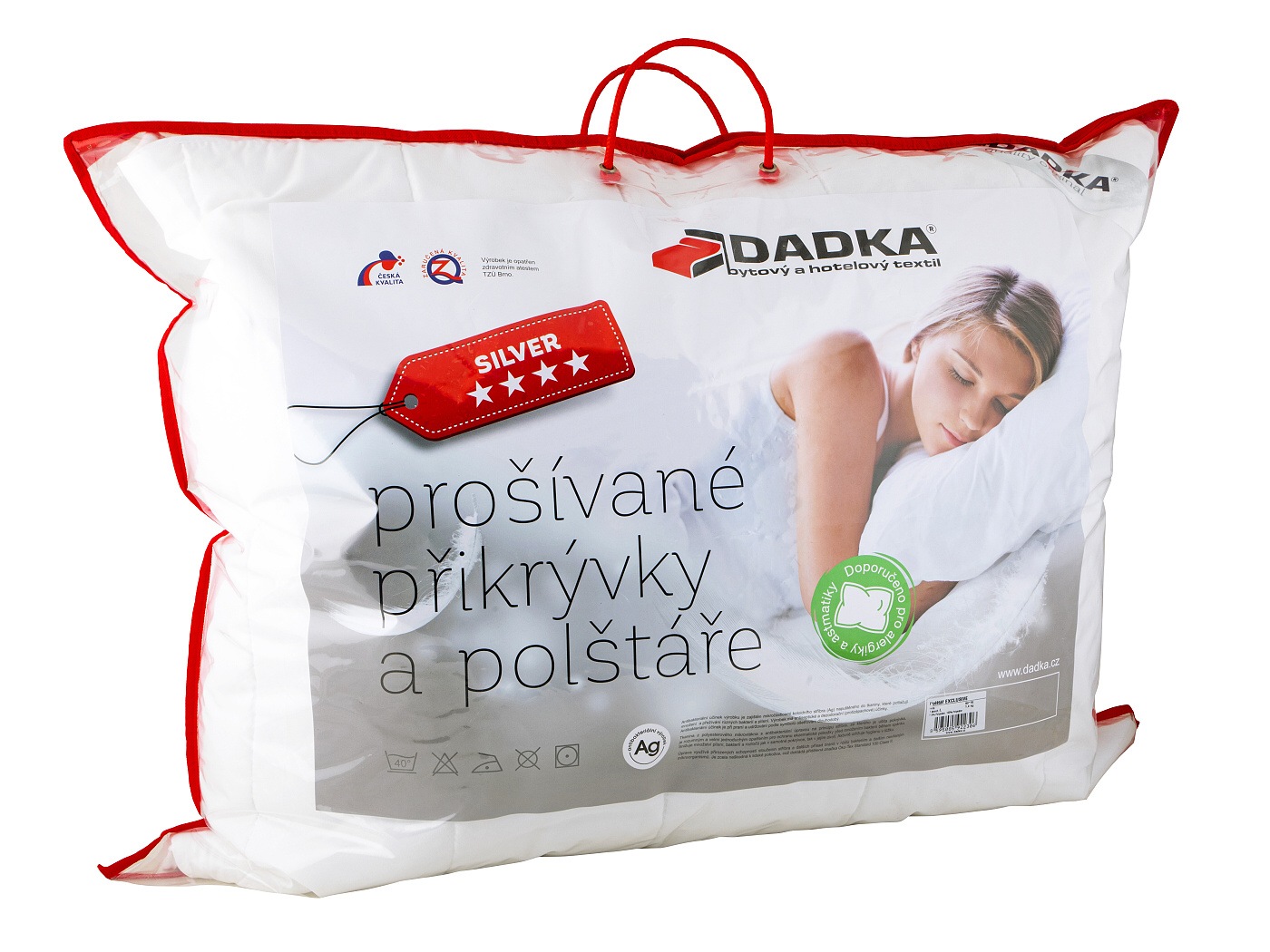 Celoroční prošívaná přikrývka Dadka SILVER 135x200cm