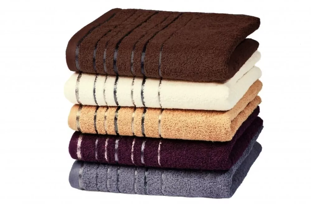 Tmavě šedý froté ručník Zara 50×100 cm, 450 g/m²