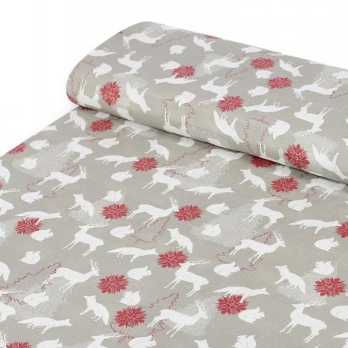 Vánoční ubrusy, prostírky - Mountain snow