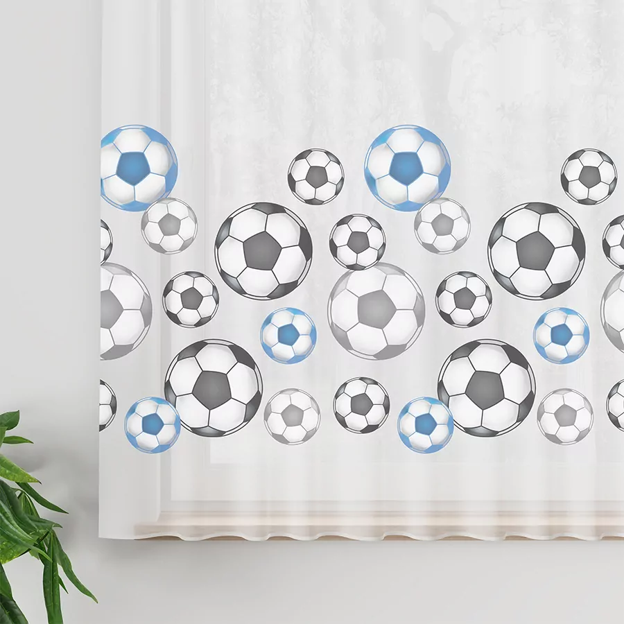 Dětský voál Fotbal - výška 157cm