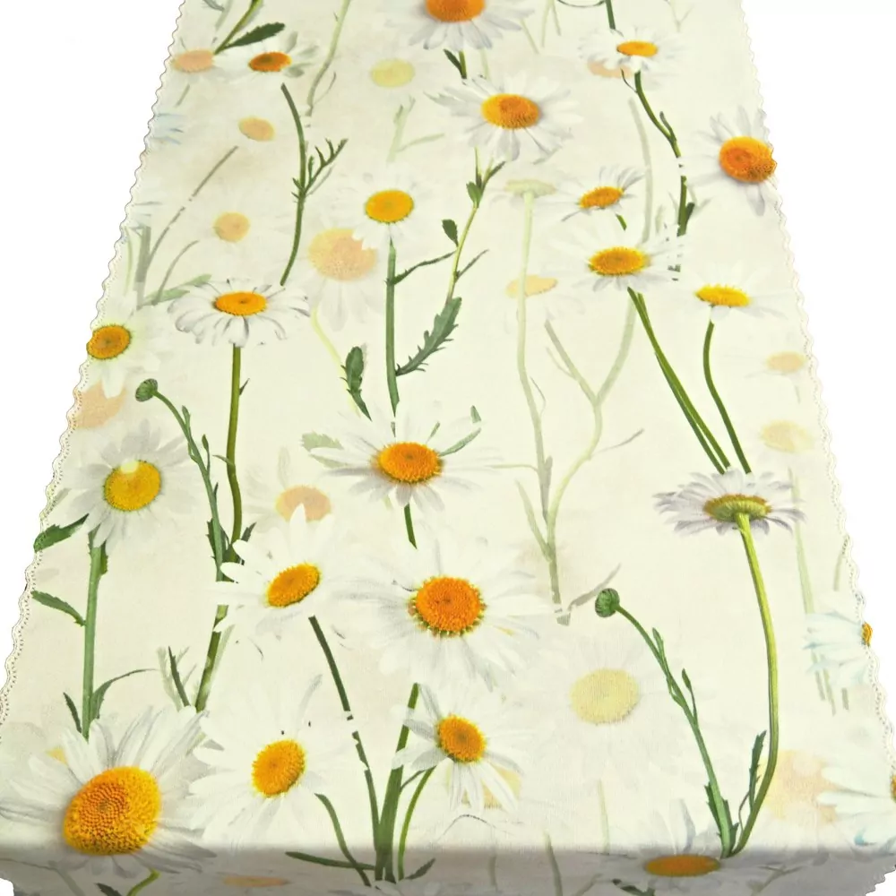 Ubrusy a běhouny SOFT 420354-102 - Kopretiny smetanové