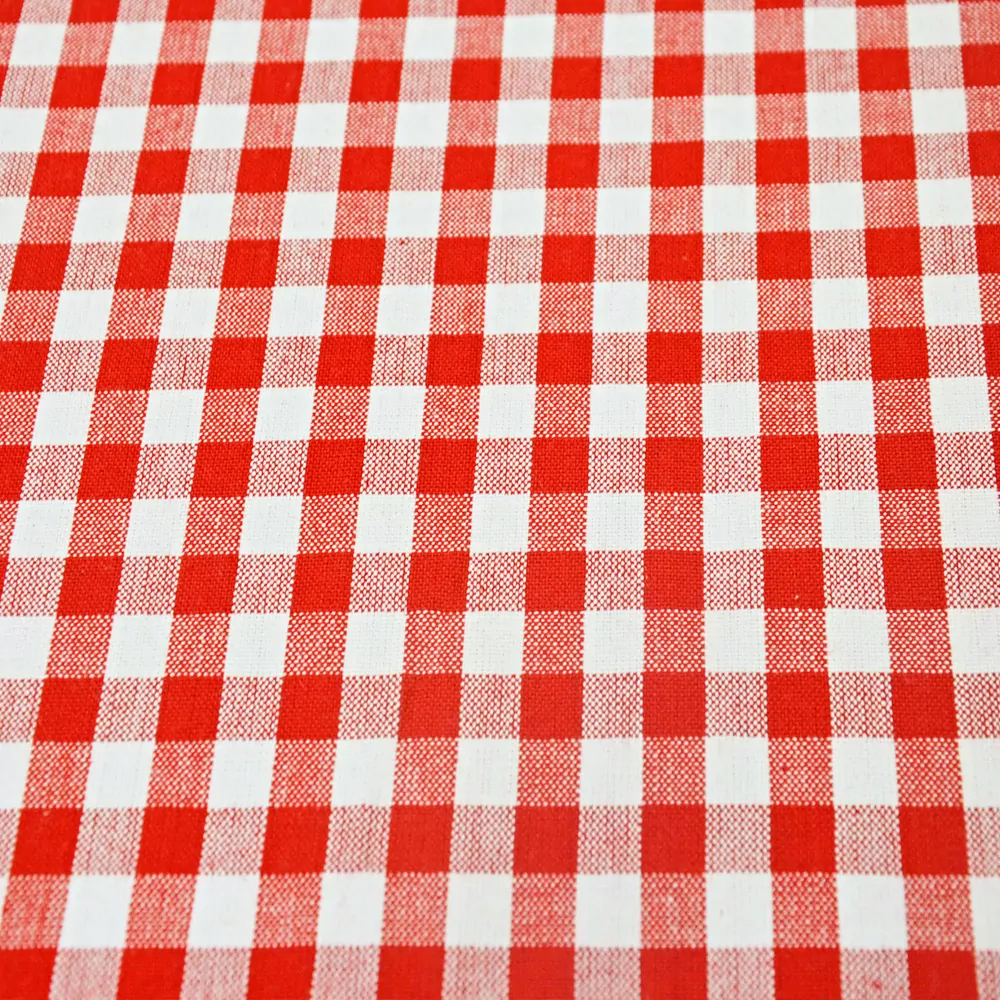 Látka Kanafas kostka červená