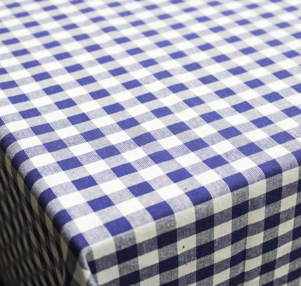 Ubrus kanafas - modrý