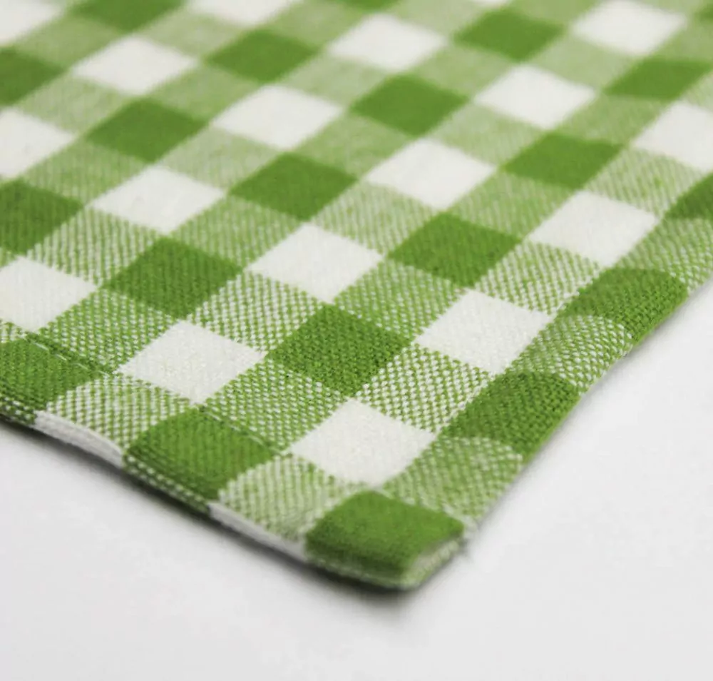 Ubrus a prostírání kanafas - jarně zelený