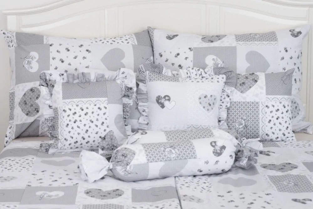 Bavlněný povlak PATCHWORK DOVE - 70/90