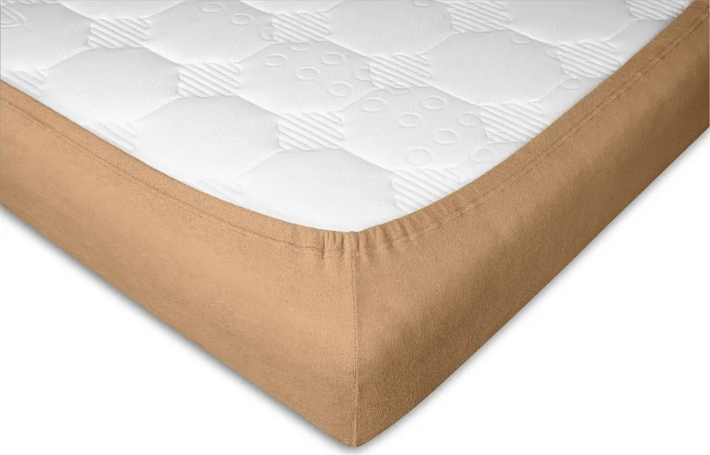 Prostěradlo froté světle hnědá - 100/200/20