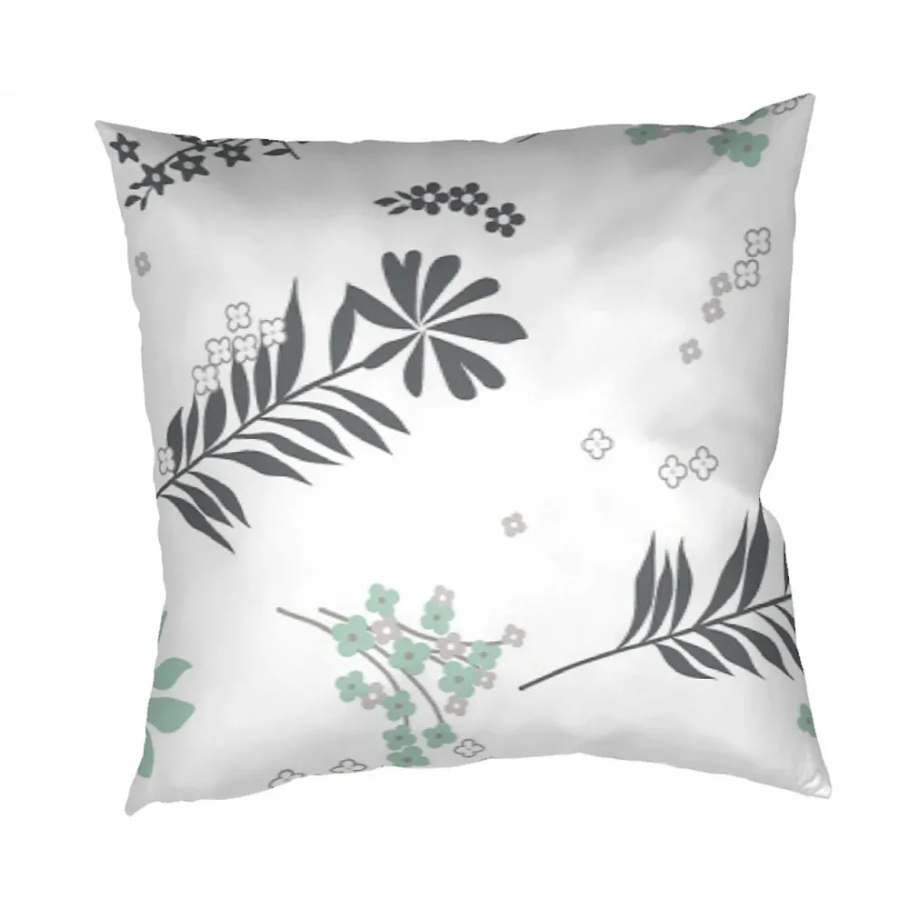 Povlak bavlna Agáta mentolová na bílém - 70/90