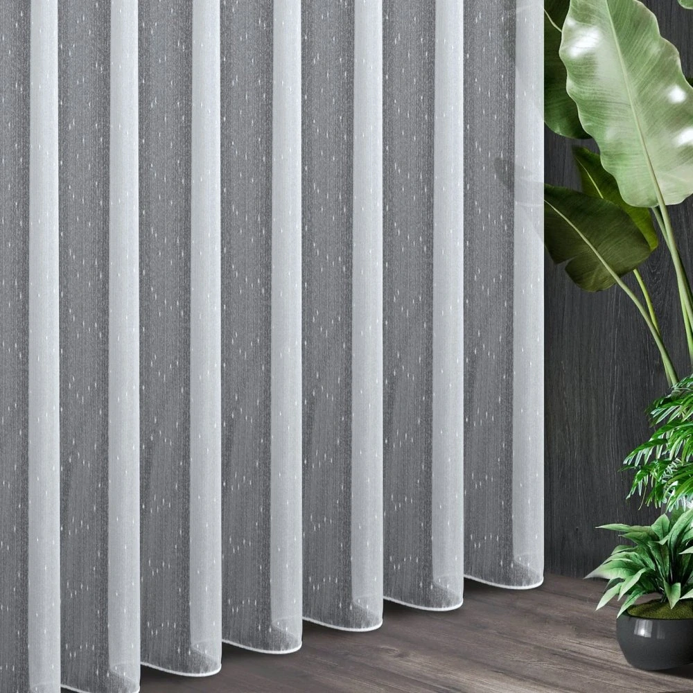 Záclona metráž s olůvkem Liana, výška 160cm