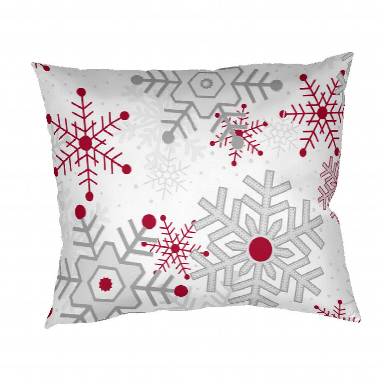 Povlak krep Vločky šedé - 40/40