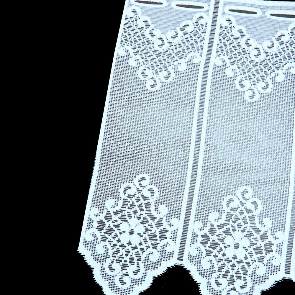 Vitrážová záclona metráž Zdena