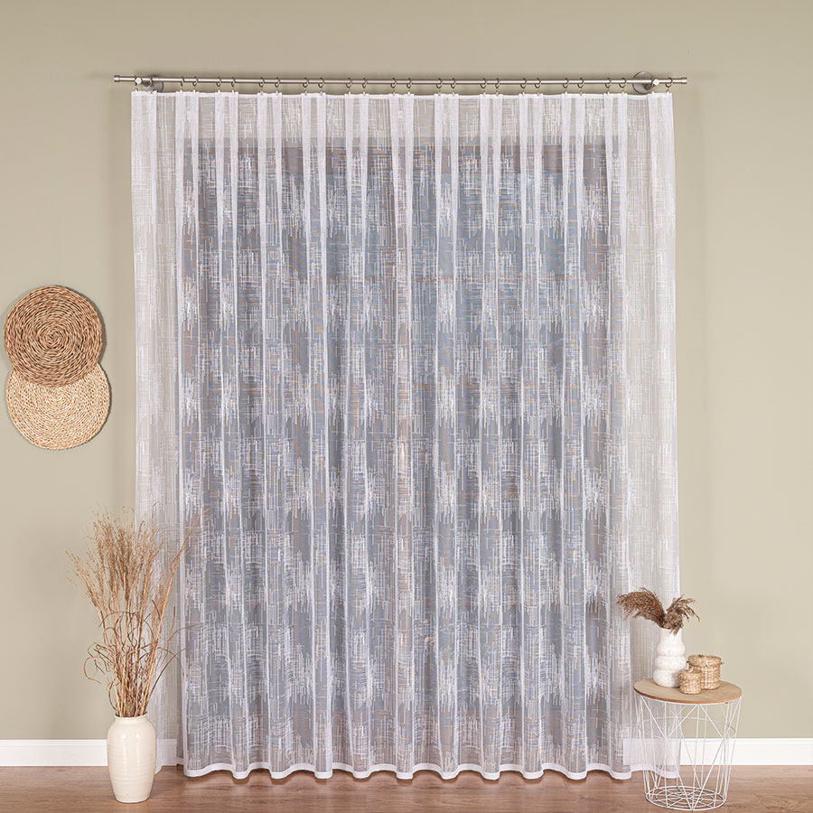 Žakárová záclona metráž LÍDA