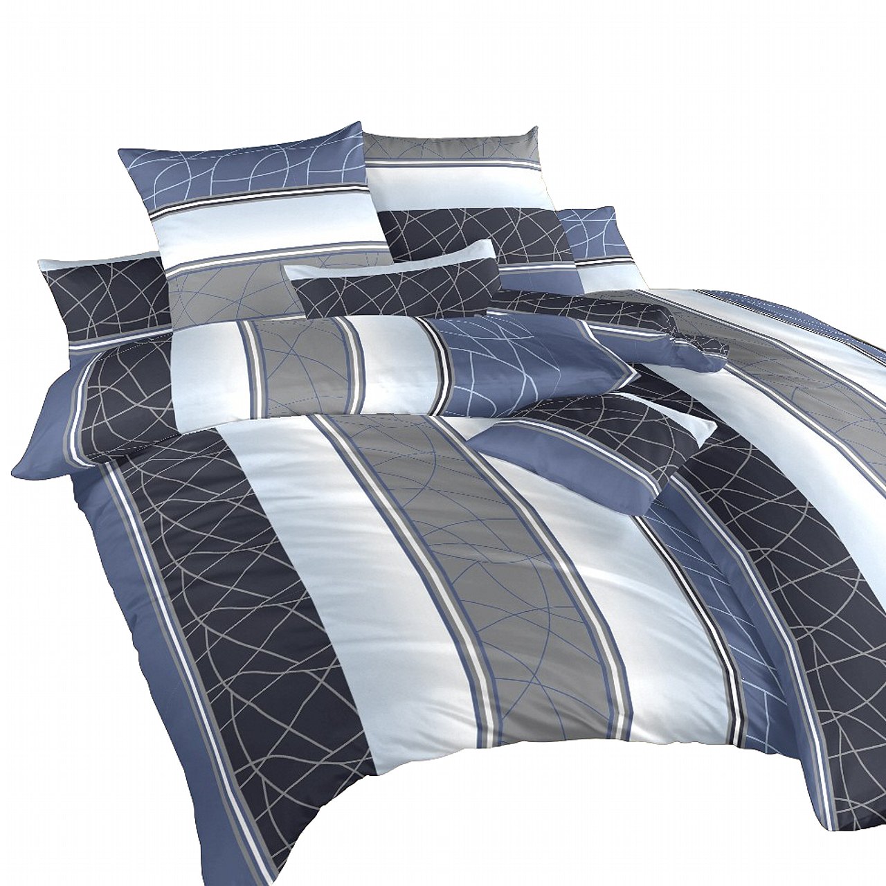 Povlečení bavlna Bruno modrý - 140/200 + 70/90